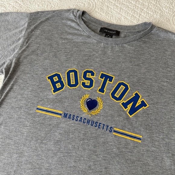 Primark Boston Marathon Tee T-Shirt XS - Picture 2 of 9